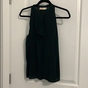 Tory Burch Forest Green Blouse